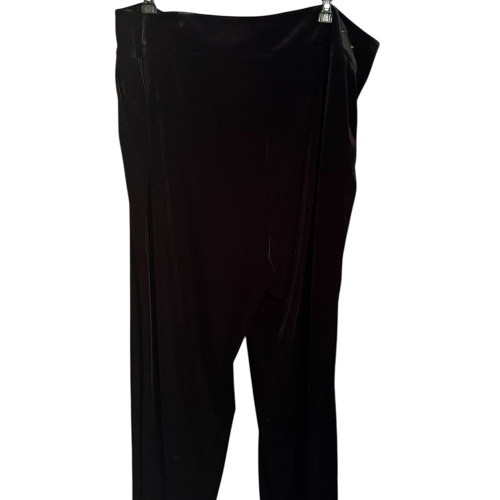 Calvin Klein Black Velvet Pants